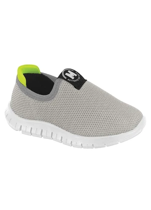 Tênis Molekinho (Cinza) Estilo Slip On - MOLEKINHO