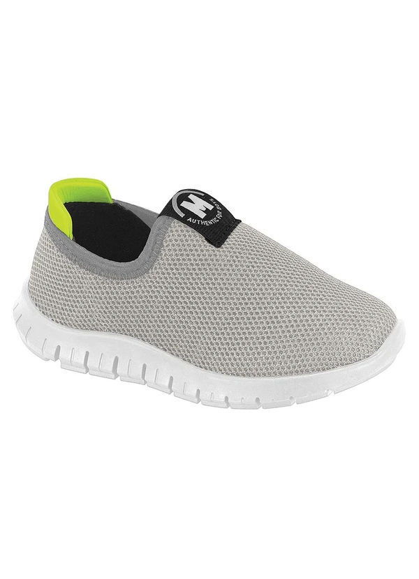 Molekinho - Tênis Molekinho Cinza Estilo Slip On 1