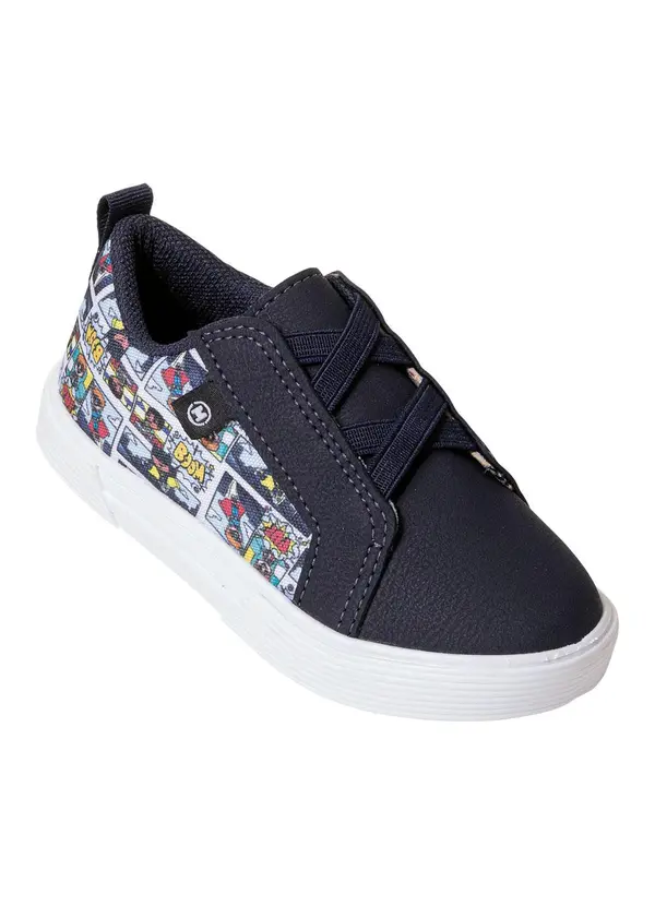 Molekinho - Tênis Molekinho Marinho em Tecido