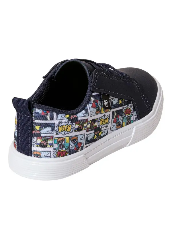 Molekinho - Tênis Molekinho Marinho em Tecido 2