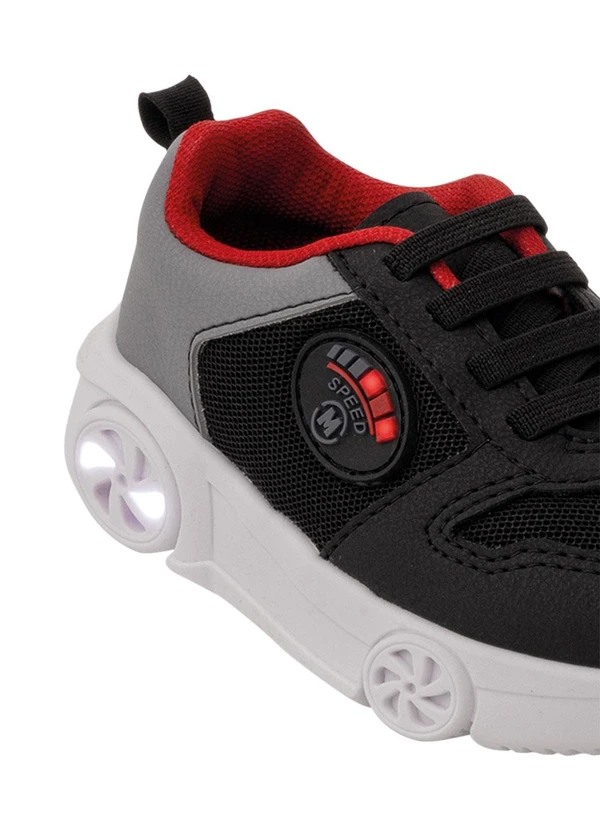 Molekinho - Tênis Molekinho Preto em Nylon e Tecido 5