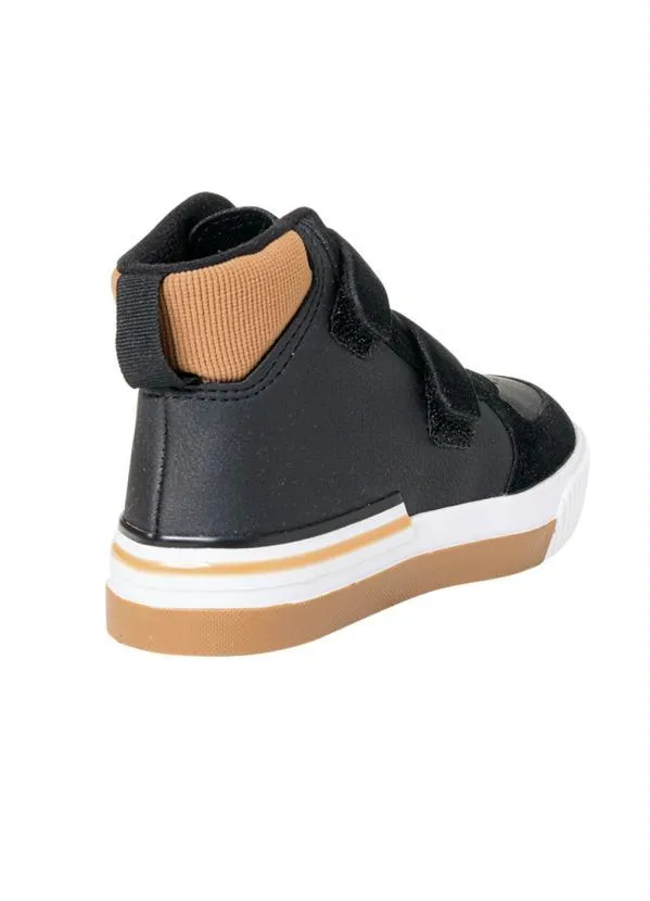 Molekinho - Tênis Molekinho Preto em Sintético 3