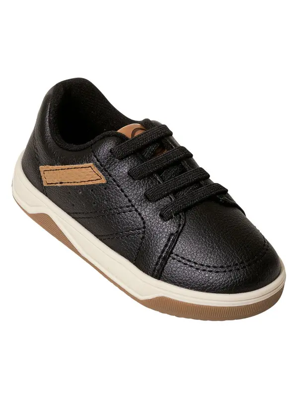 Molekinho - Tênis Molekinho Preto em Sintético