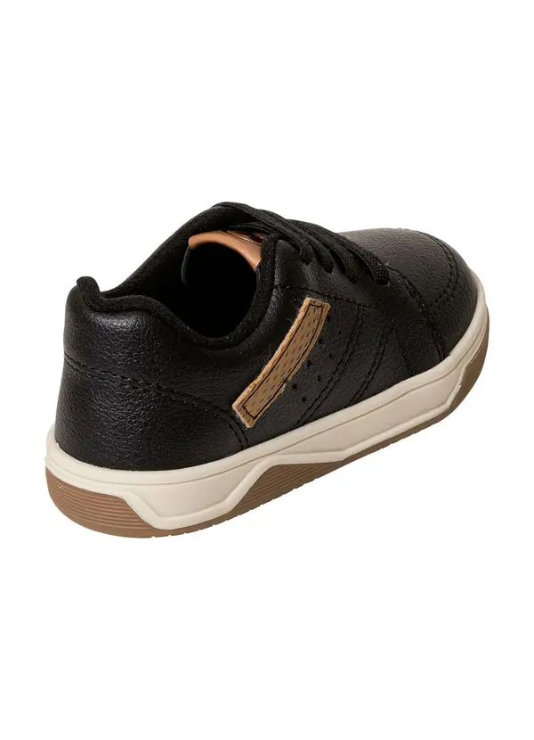 Molekinho - Tênis Molekinho Preto em Sintético 2