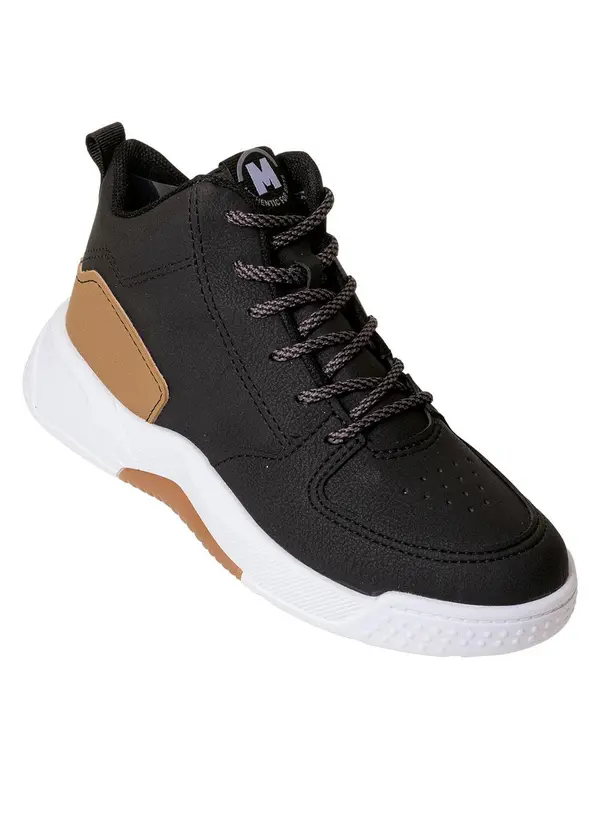 Molekinho - Tênis Molekinho Preto em Sintético