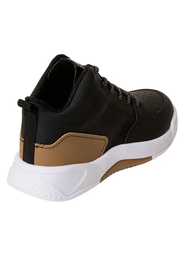 Molekinho - Tênis Molekinho Preto em Sintético 2