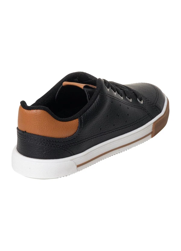 Molekinho - Tênis Molekinho Preto em Sintético 2