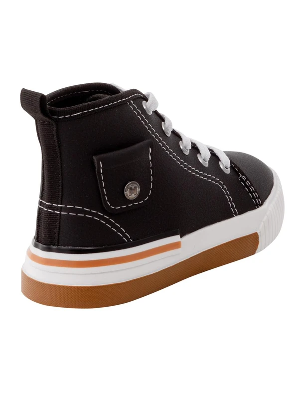 Molekinho - Tênis Molekinho Preto em Sintético 2