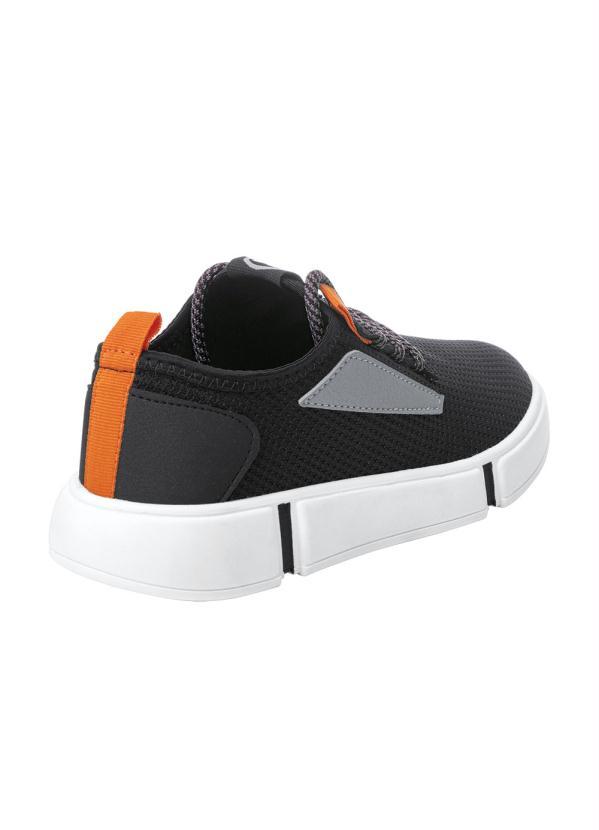 Molekinho - Tênis Molekinho Preto em Tecido com Sintético 2