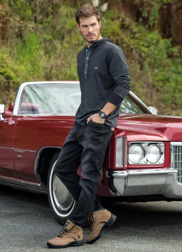 Perfecta - Bota Caramelo com Solado Emborrachado 4