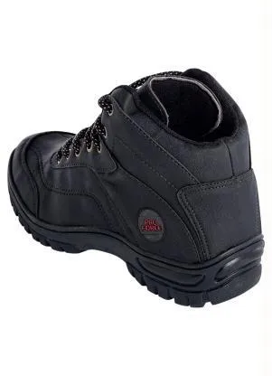 Perfecta - Bota Preta com Solado Emborrachado - PERFECTA