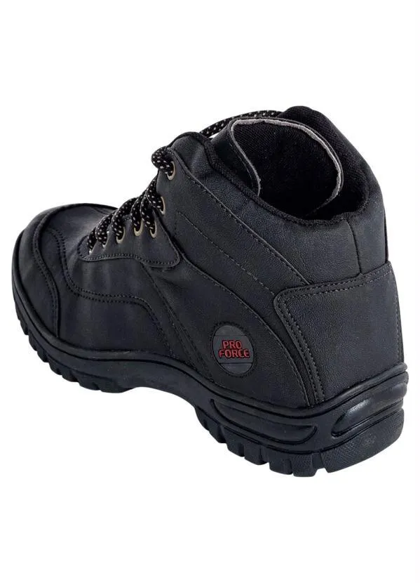 Perfecta - Bota Preta com Solado Emborrachado 2