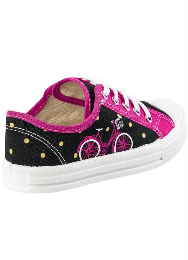 Perfecta - Tênis Infantil Menina Estampa Bicicleta 2