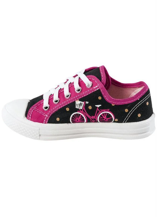 Perfecta - Tênis Infantil Menina Estampa Bicicleta 3