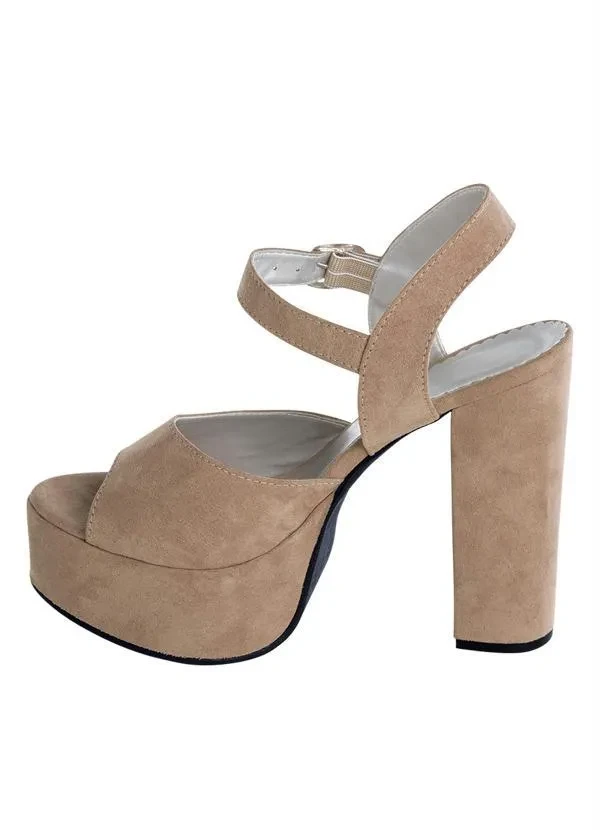 Perfecta - Sandália Meia Pata Bege 3