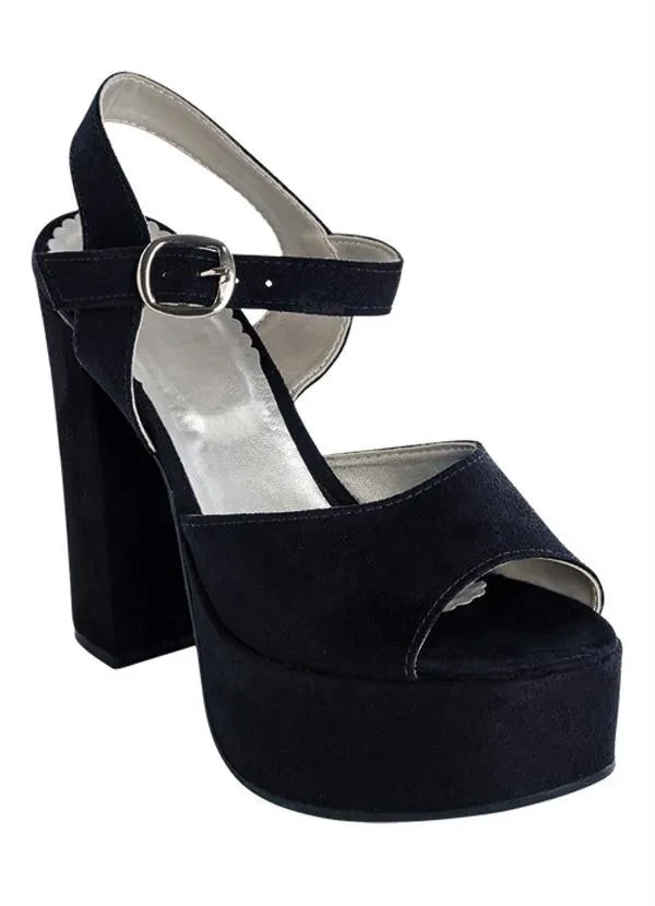 Perfecta - Sandália Meia Pata Preta