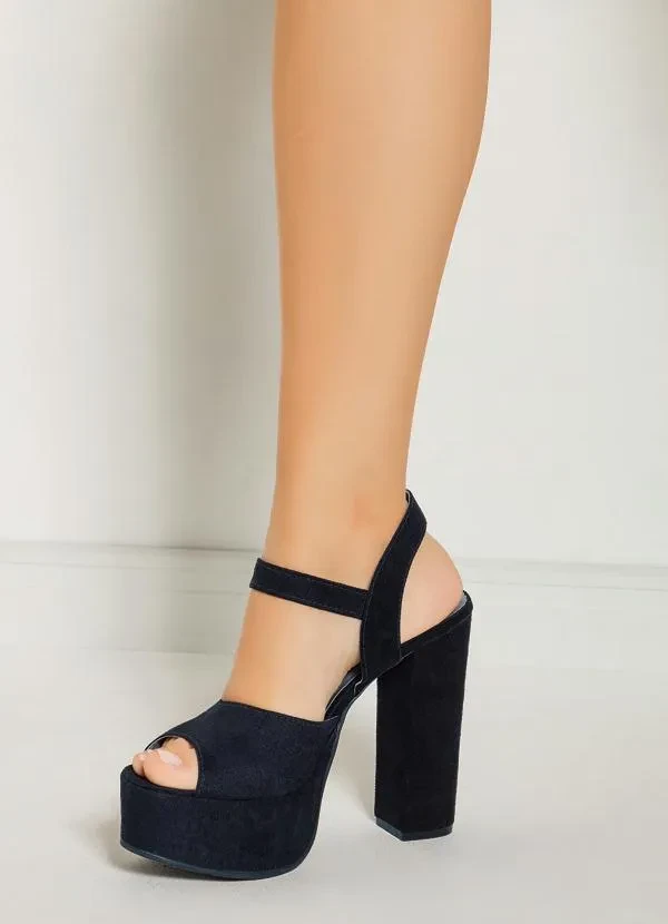 Perfecta - Sandália Meia Pata Preta 5