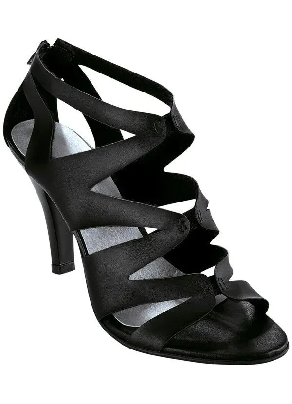 Perfecta - Sandália Preto com Elástico