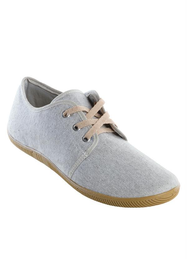 Outlet - Sapatênis Masculino Cinza