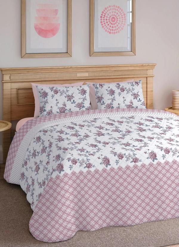 Teka - Edredom 120 Fios Floral Queen 1 Peça