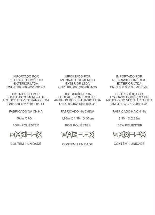 Mundo Lar - Jogo de Cama Floral Branco Casal 4 Peças 3