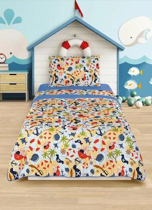 Jogo de Cama (Pirata (Solteiro)) 2 Pe�as