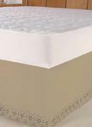 Saia Box Bordada Caqui Casal 1 Pea