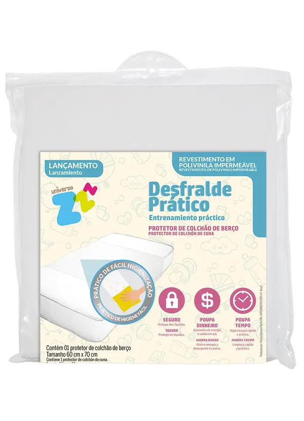 Fibrasca - Protetor de Colchão Baby Branco 1 Peça 2