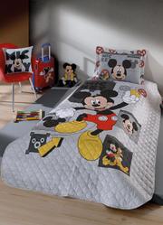 Jogo Cobre Leito Mickey Virtual Colorido 2 Pe�as