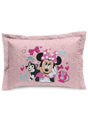 Hedrons - Porta Travesseiro Disney Minnie Alegre Colorido - HEDRONS