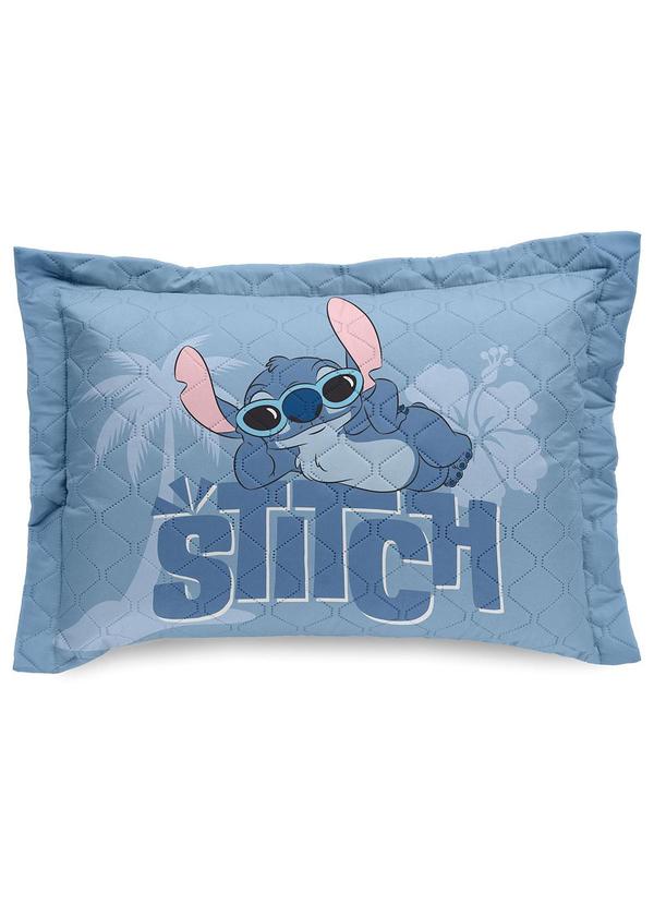 Porta Travesseiro Disney Stitch Icecream Colorido
