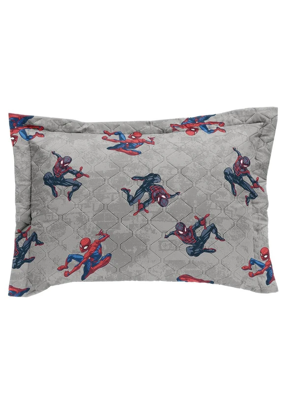 Hedrons - Porta Travesseiro Spider Black Cinza