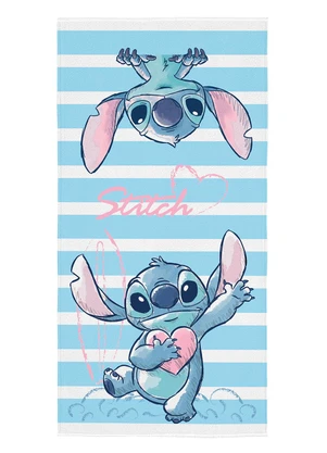 Lepper - Toalha de Banho Aveludada Stitch 1 Peça - LEPPER
