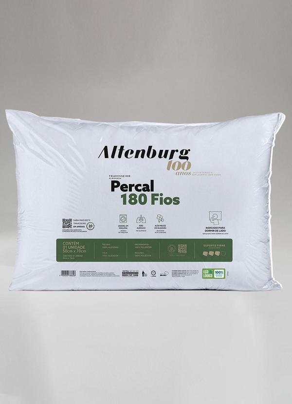 Travesseiro 180 Fios Branco