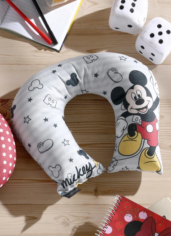 Hedrons - Travesseiro de Pescoço Mickey Divertido 1 Peça