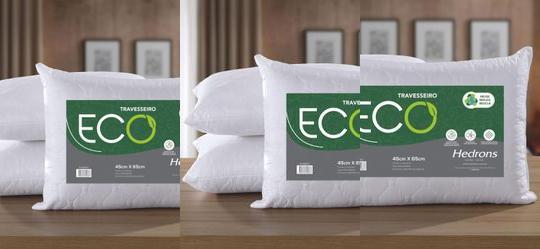 Travesseiro Eco Imperme�vel 45x65 cm Branco