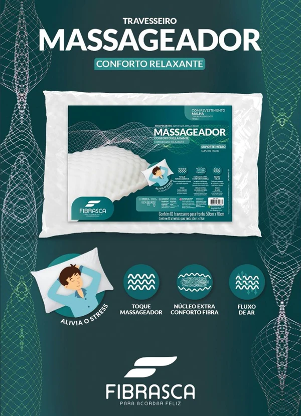 Fibrasca - Travesseiro Massageador 1 Peça 2