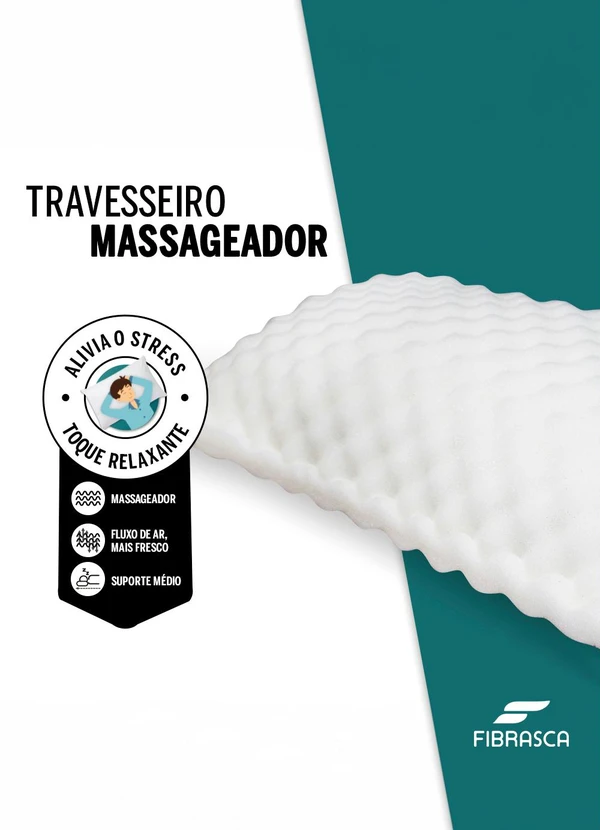Fibrasca - Travesseiro Massageador 1 Peça 3