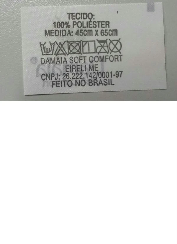 Lar e Lazer - Travesseiro Slim Suporte Macio Branco 1 Peça 2