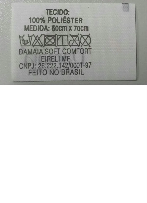 Lar e Lazer - Travesseiro Suporte Médio Branco 1 Peça 2