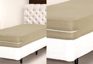 Capa para Colch�o Palha Casal 1 Pe�a