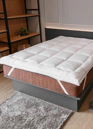 Rovi Home - Pillow Top Casal Nobless Branco - ROVI HOME