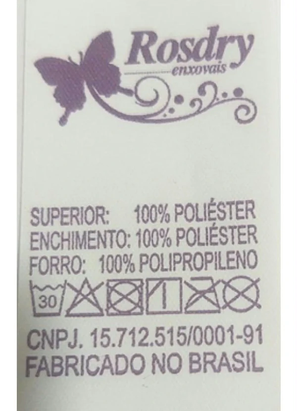 Lar e Lazer - Saia Box Matelada Branca Casal 1 Peça 3