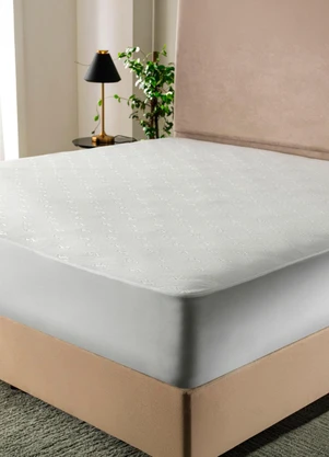Rovi Home - Protetor Colchão King Sono e Saúde Branco - ROVI HOME