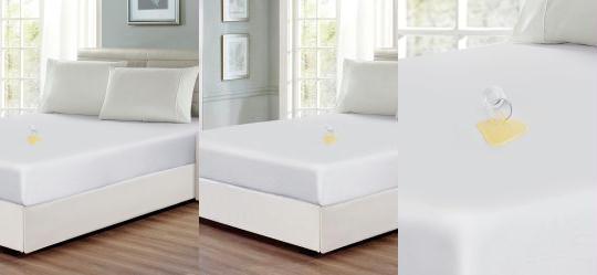 Capa de Colch�o Imperme�vel Branca Queen