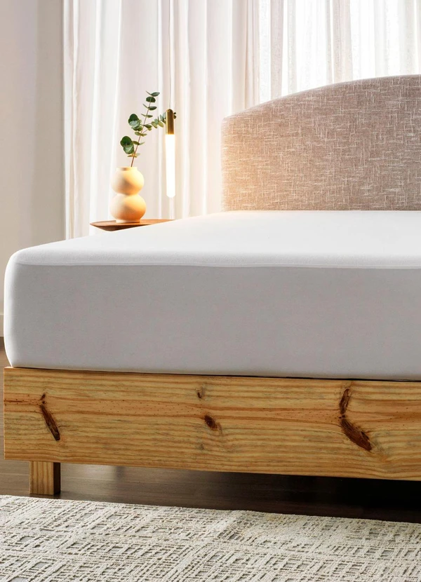 Rovi Home - Protetor de Colchão Queen Malha Slim Branco