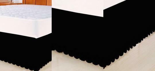 Saia Box Queen e King Riollen Preta 1 Pe�a