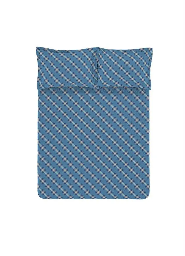 Hedrons - Cobre Leito Azul Casal 1 Peça 2