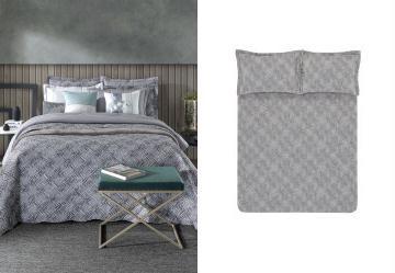 Cobre Leito Cinza Casal 1 Pe�a