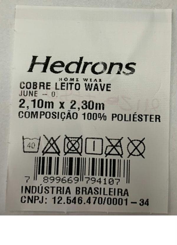 Hedrons - Cobre Leito Floral Verde Casal 1 Peça 3